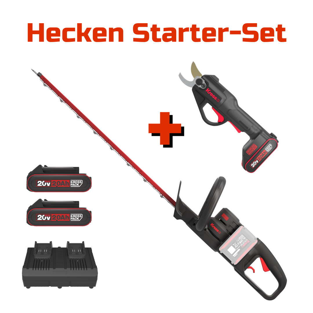 Hecken Starter-Set mit Heckenschere und Rebschere