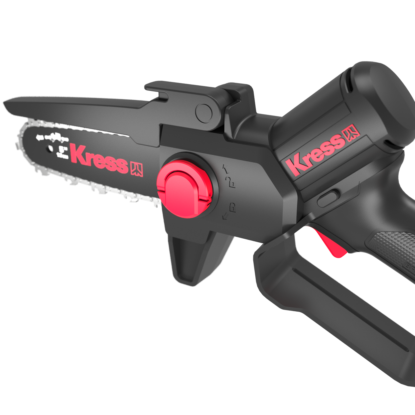 Kress 20 V 12 cm bürstenlose Einhand-Kettensäge
