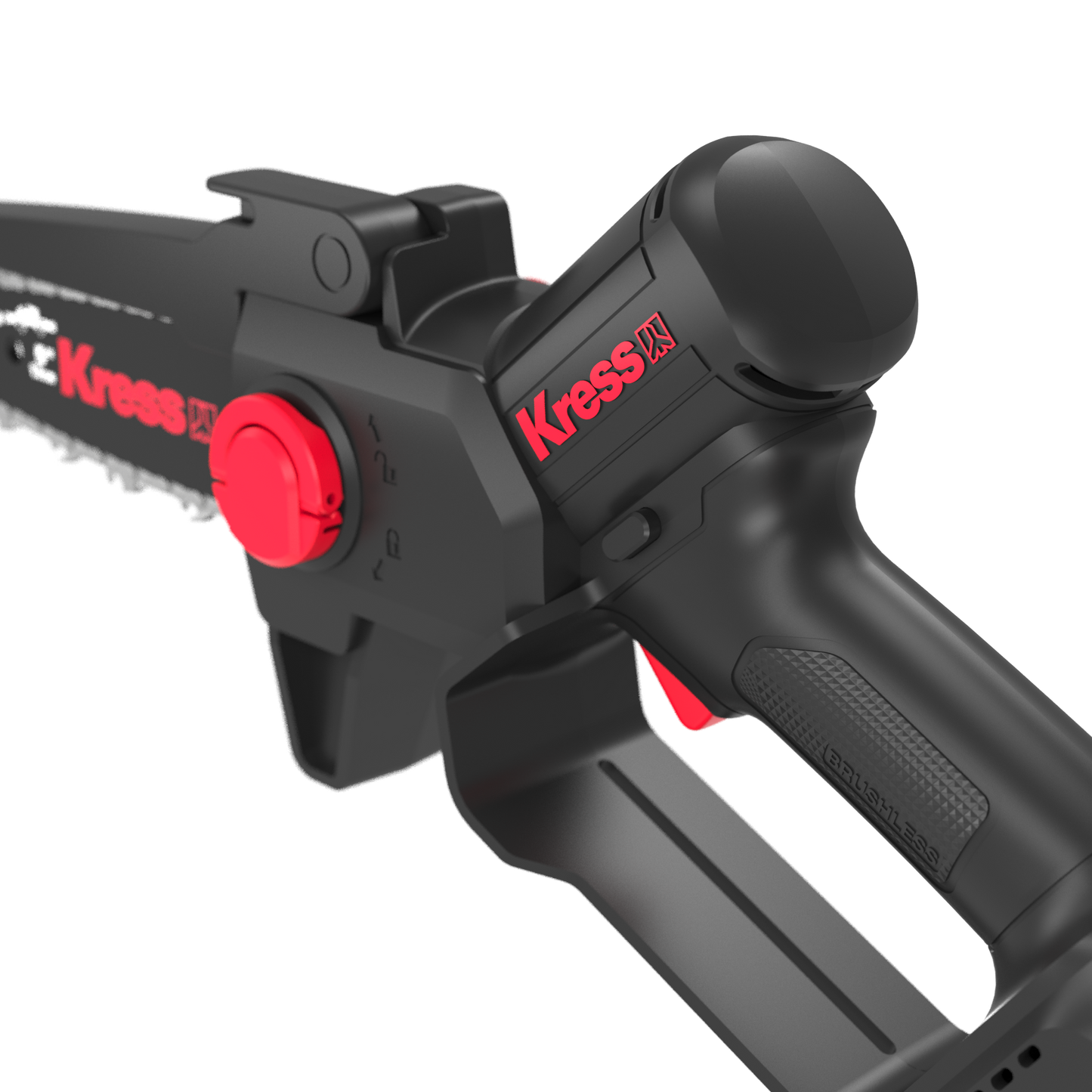 Kress 20 V 12 cm bürstenlose Einhand-Kettensäge
