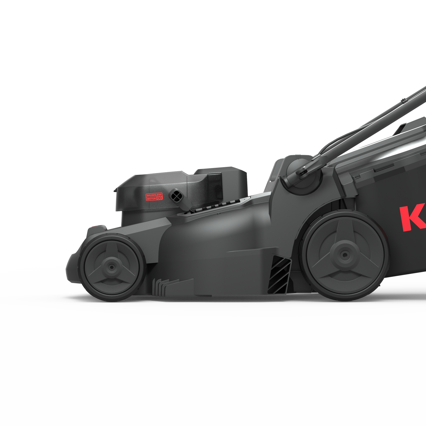 Kress 40 V 37 cm bürstenloser Schiebe-Rasenmäher