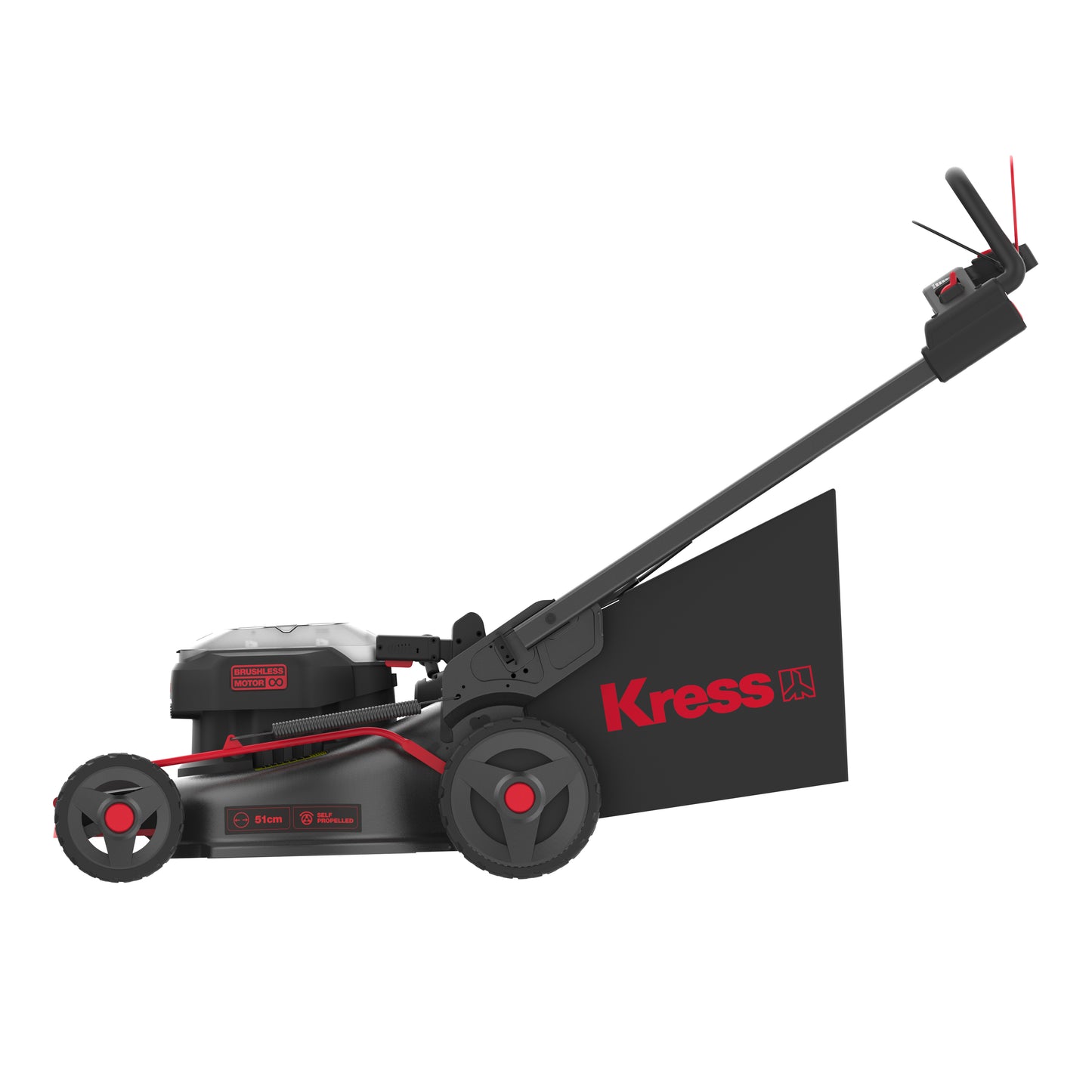 Kress 60 V 51 cm selbstfahrender Rasenmäher
