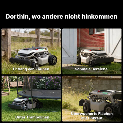Mowrator Ferngesteuerter Rasenmäher S1 2WD Standard (12Ah)
