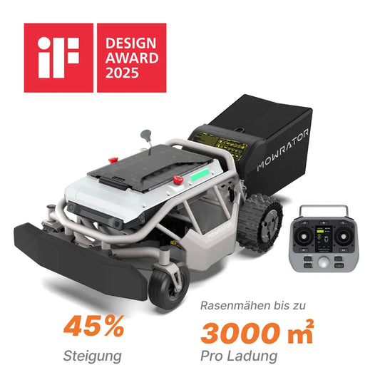 Mowrator Ferngesteuerter Rasenmäher S1 2WD Standard (12Ah)