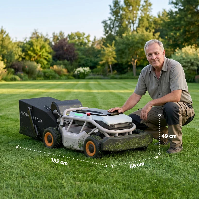 Mowrator Ferngesteuerter Rasenmäher S1 4WD Pro (18Ah)