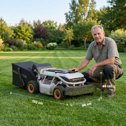 Mowrator Ferngesteuerter Rasenmäher S1 4WD Pro (18Ah)