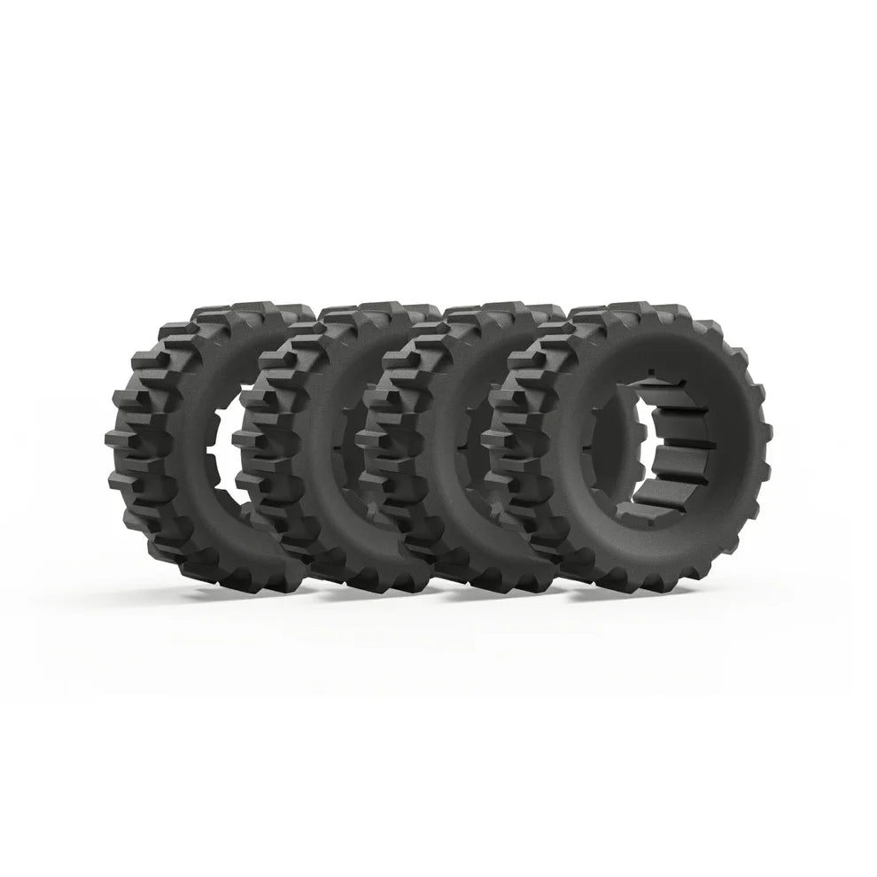 Breitreifen-Kit (Ackerprofil) für Mowrator S1 4WD für 85% Steigung