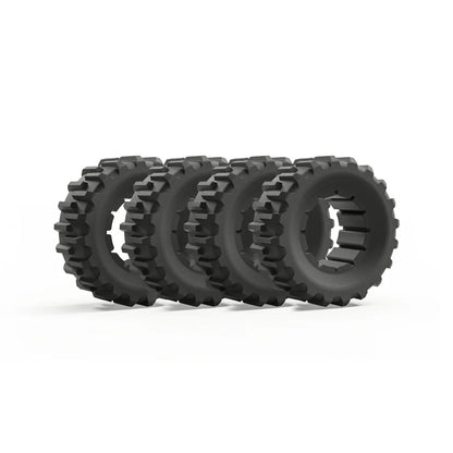 Breitreifen-Kit (Ackerprofil) für Mowrator S1 4WD für 85% Steigung
