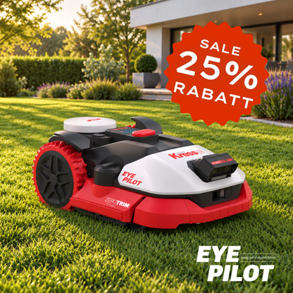 Kress EyePilot RTKⁿ 700 m² Mähroboter mit ZeroTrim
