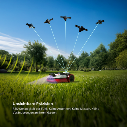 Kress EyePilot RTKⁿ 700 m² Mähroboter mit ZeroTrim