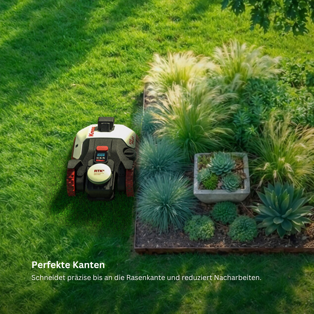 Kress EyePilot RTKⁿ 700 m² Mähroboter mit ZeroTrim
