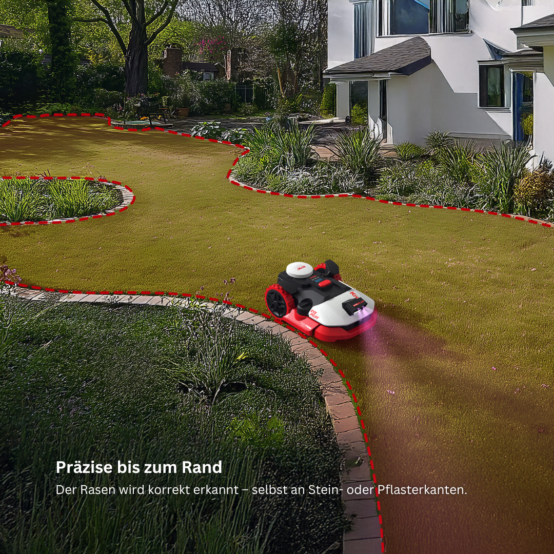 Kress EyePilot RTKⁿ 700 m² Mähroboter mit ZeroTrim
