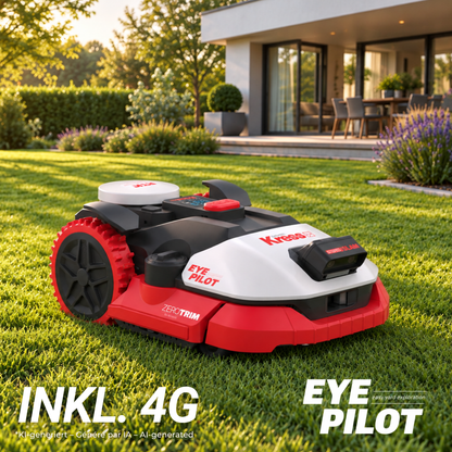 Kress EyePilot RTKⁿ 1.000 m² Mähroboter mit ZeroTrim