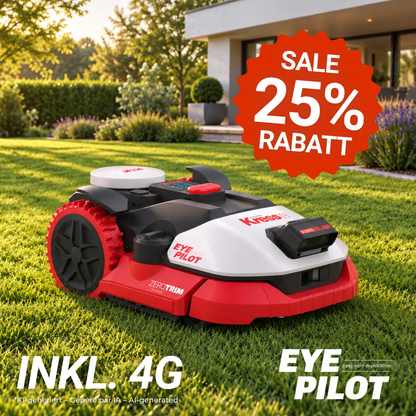 Kress EyePilot RTKⁿ 1.000 m² Mähroboter mit ZeroTrim