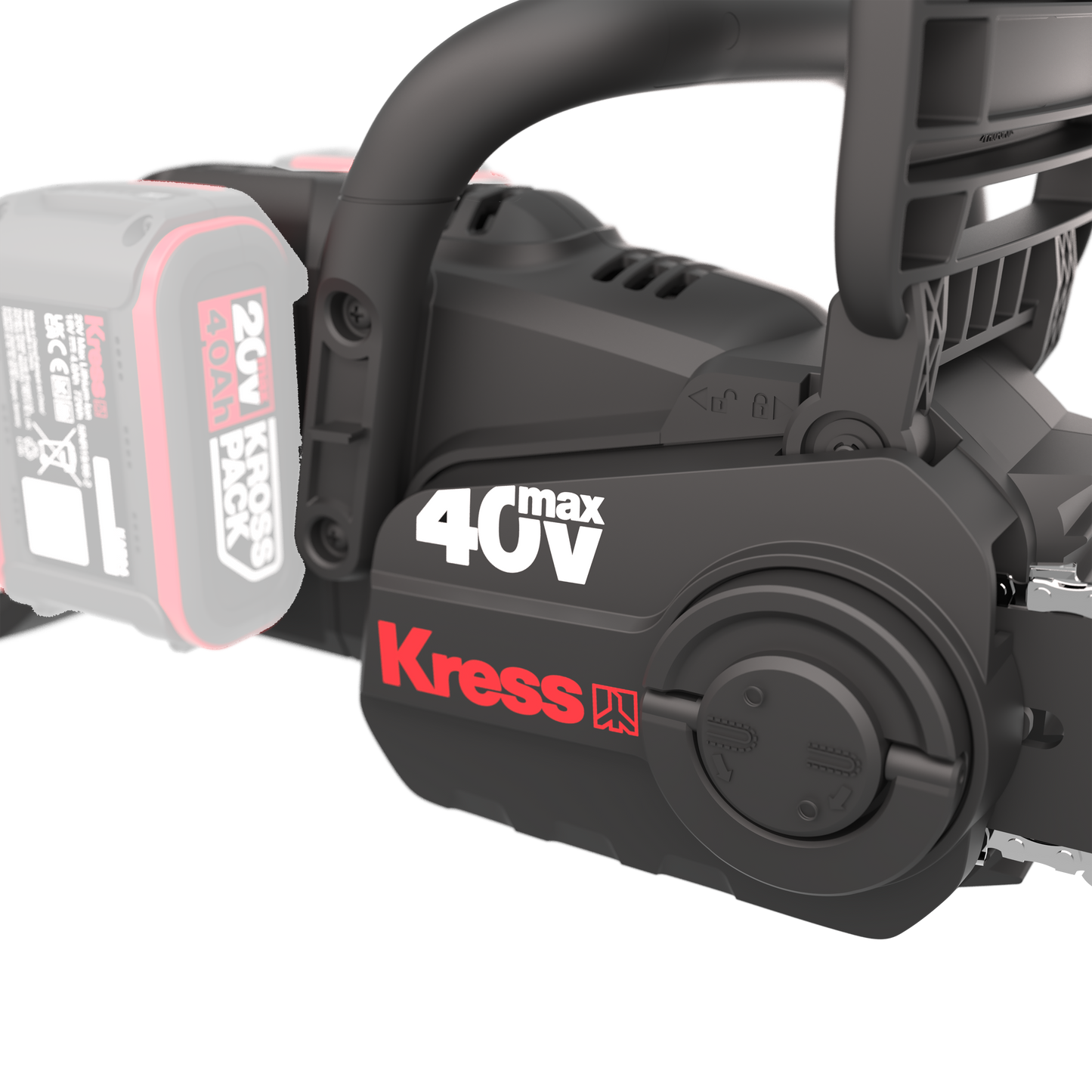 Kress 40 V 40 cm bürstenlose Kettensäge