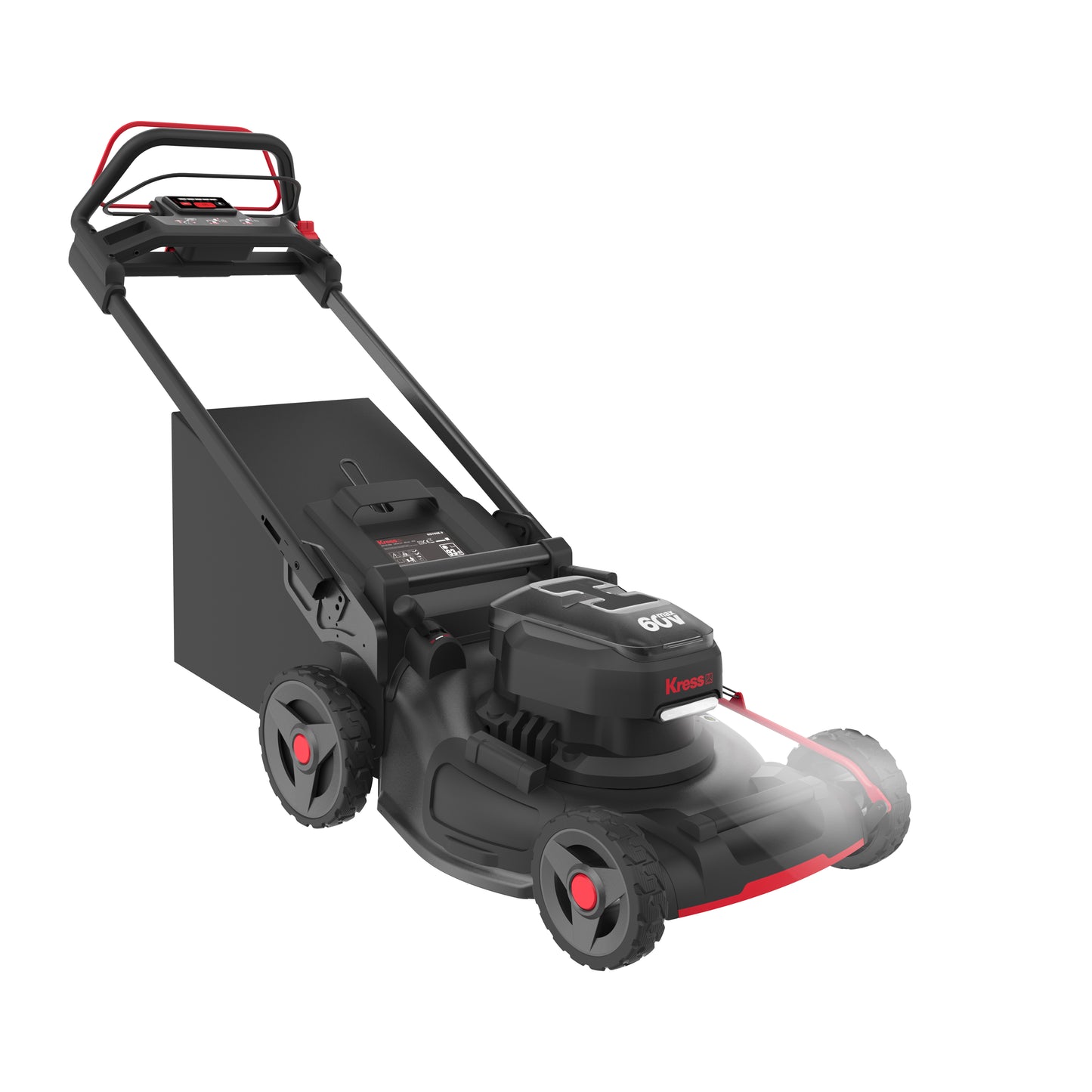 Kress 60 V 51 cm selbstfahrender Rasenmäher
