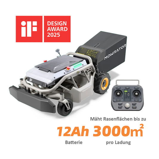 Mowrator Ferngesteuerter Rasenmäher S1 2WD Standard (12Ah)