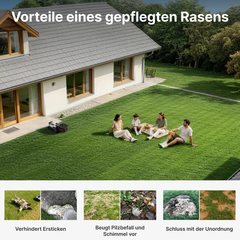 ANTHBOT N8 – kabelloser 4-in-1-Mähroboter mit Full-Band-RTK und Dual Vision